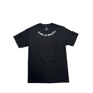 CODE‎ OF SILENCE - Street Elite Graphic T-Shirt - Badge / Guns Metal Grunge - S